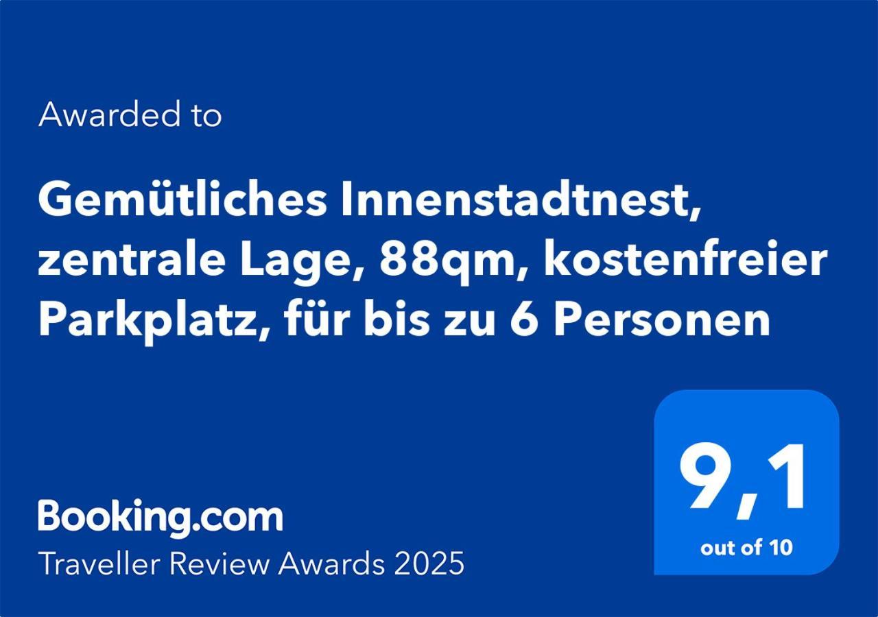 Gemuetliches Innenstadtnest, Zentrale Lage, 88Qm, Kostenfreier Parkplatz, Fuer Bis Zu 6 Personen كوتبوس المظهر الخارجي الصورة